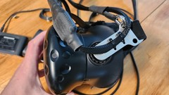 HTC Vive Virtual Reality 2x Headset LOT – USED in Raving Rabbids Arcade – TESTED