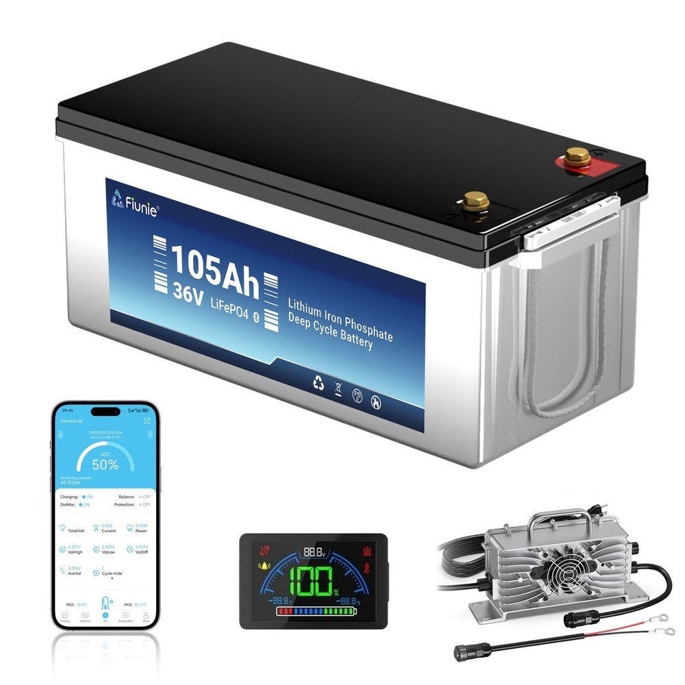 4.032kWh 36v 105ah Lifepo4 Lithium Battery for Golf Cart Club Car Ezgo Yamaha