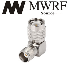 TNC Male to TNC Female RIGHT Angle Adapter; US Stock; Fast Handling