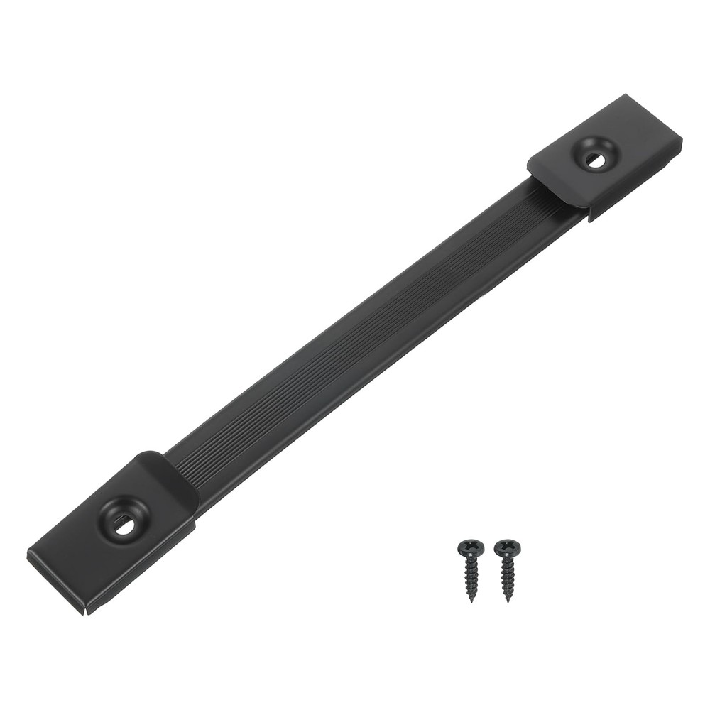 uxcell 9.7 Inch Speaker Handle Pull Cabinet Grasp Strap Style Inch, Black