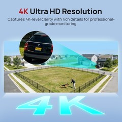 Vikylin 4K 8MP 25X PTZ 360 degree POE IP Camera Outdoor IR Audio Auto Tracking