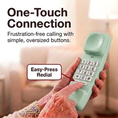 Vintage Corded Phone for Seniors – Easy-to-Use Landline