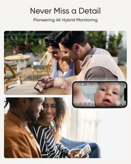 eufy Security Baby Monitor E21 with 4K UHD Camera, 5” 720p Display 8X Zoom 24/7