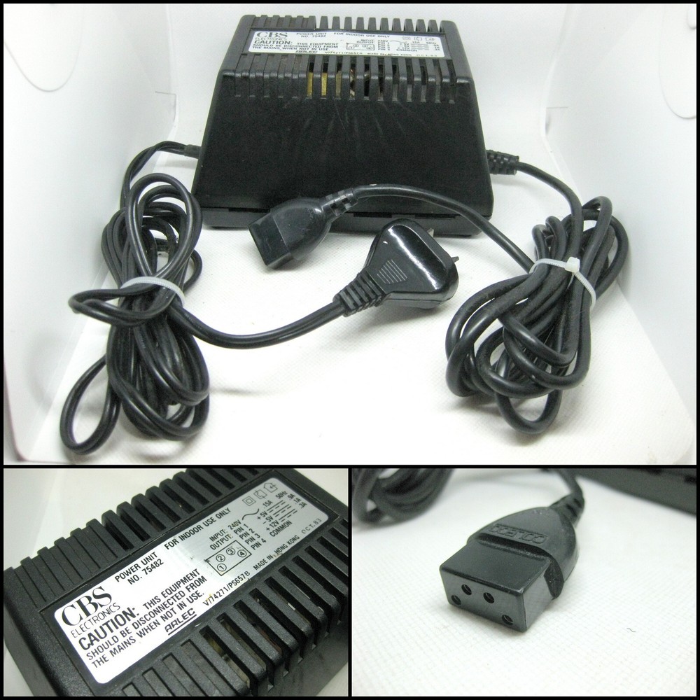 Genuine CBS ColecoVision Video Game Console 4 Pin ARLEC Power Unit 75482
