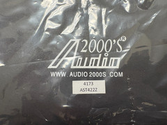 Audio 2000s AST424Z Heavy Duty Tray Standard Speaker Stand 16×10 New Open Box