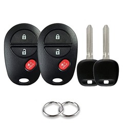 Key Fob Replacement Keyless Entry Car Key for 2007-2016 Toyota Tundra/ 2 Pack