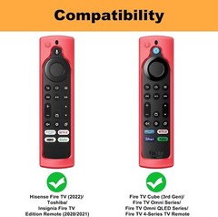 Remote Case Cover for Fire TV Stick 4K Max (2nd Gen)/Insignia Fire TV 2020-2024