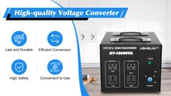 10000 Watt Voltage Converter Transformer Heavy Duty Step Up / Down 220V-110V New
