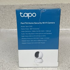 TP-Link C200 Tapo Pan/Tilt Security Camera for Baby, Pet Camera w/Motion Detecti