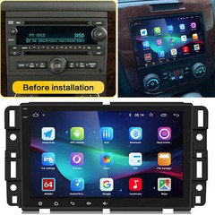 8″ 2+32G Car Radio For Chevrolet Silverado 2007-2013 Apple Carplay Android 15 BT