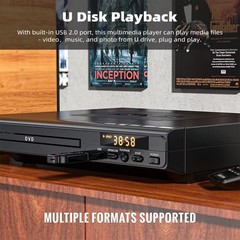 DVD Player for TV 1080P Region Free DVD Players for Smart TV Mini DVD AV+USB