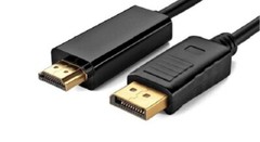 6ft Display Port DP to HDMI Cable Cord Adapter Converter Video HDTV 1080P 60Hz