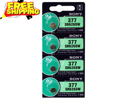 Sony 377 SR626SW / Exp. 2030 / 4 Pcs