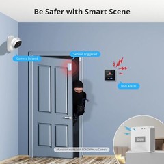 SONOFF DW2 WiFi Wireless Door Window Sensor Smart Home Security Automation Alarm