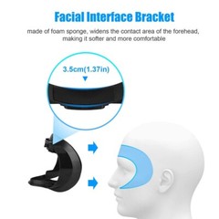6IN1 Accessories Kit for Oculus Quest 2 VR Eye Face Cover Cushion PU Leather Pad