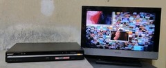 SONY HDR-HX750 DVD RECORDER WITH 160GB HDD, HDMI AND REMOTE CONTROL