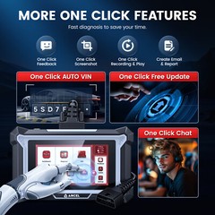 for Kia Hyundai All System Bidirectional Car Diagnostic OBD2 Scanner ECU Coding