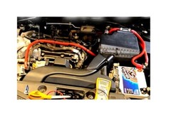BIG 3 Upgraded 1/0 AWG Gauge Black & Blue Alternator Electrical Wiring Combo Kit