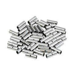 50 Butt Crimp Connector Uninsulated 22-18 GA gauge AWG Terminal Splice Car Radio