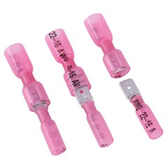 220x Waterproof Heat Shrink Spade Wire Connectors Electrical Crimp Terminals set