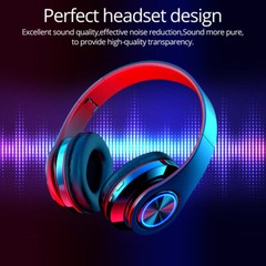 Super Bass Wireless Bluetooth 5.0 Headphones Foldable Stereo Earphones Headsets