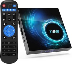 T95 6K TV BOX Android 10 CORE 2.4/5G WIFI HDMI Remote Control 3D Media Streamers
