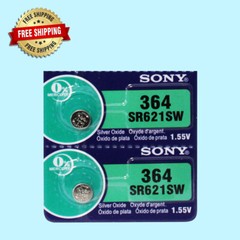 Sony 364 SR621SW Watch Battery (Exp 10/2026 ) 2Pc