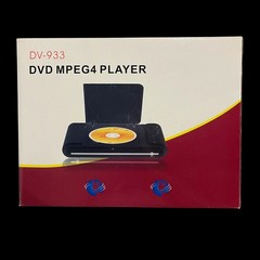Portable DVD MPEG4 Player DV-933 With Remote & Cables – Tested
