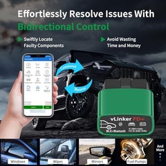 VGATE FD+ OBDII Scanner vLinker FD+ (BT3.0+BLE4.0) Android & iOS & Windows