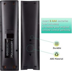 New XRT136 for Vizio Smart TV Remote Control w Vudu Amazon iheart Netflix 6 Keys