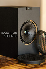 Replacement Q150 Speaker Grill Pair – Fast Install – OEM Style – Cone Protection