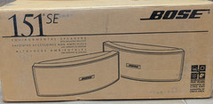Bose 151 SE Environmental Speakers Black Wall Mountable Weatherproof