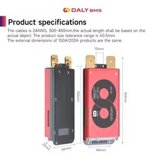 Daly Smart BMS 3S-20S 150A/200A LiFePO4 Bluetooth Balancer SUK US