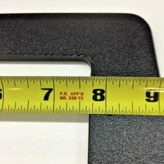 Simrad NSS evo3 or Zeus3 Black King Starboard Backing Plate covers larger hole