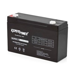 ExpertPower 6V 10AH Battery with F1 Terminal SLA Rechargeable