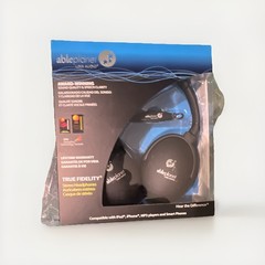 Able Planet True Fidelity Over-Ear Headphones 3.5mm Vol/Mic Black