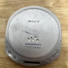 Sony Walkman D-E220 ESPMAX Portable CD Player Silver/Gray