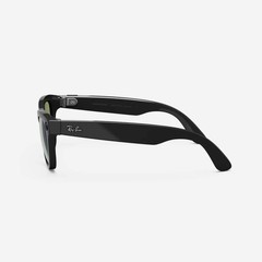 Ray-Ban Meta Skyler (Refurbished), Shiny Black / G15 Green, Standard