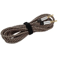 10ft AUX Cable Jack Gold Plug Audio Wire Long Cord Universal for iPod Classic