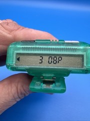 Vintage Translucent Green Pager Beeper Possibly Motorola Unbranded Works Ex Cond