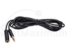 3.5mm 25ft Audio Male to Female Extension Cable Stereo Headphone AUX Slim Cord
