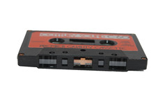 Single Century Sound C-60 cassette tape Los Angeles California U.S.A. blk/orang
