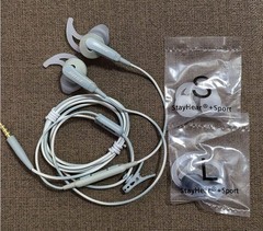 SoundSport In-Ear Earphones Headset 3.5mm Jack For Apple ios Version-Frost Whit