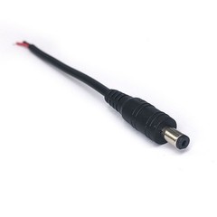 12V DC Power Socket Jack Male + Female Connector Cable Plug Wire 5.5×2.1mm