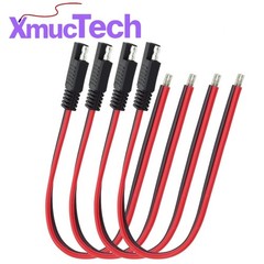 XmucTech 4pcs 1ft 14AWG SAE Connector Quick Disconnect Plug 1ft, 4 PCS