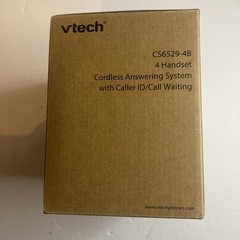 VTech CS6529-4B 4-Handset DECT 6.0 Cordless Phone with Answering System New Open