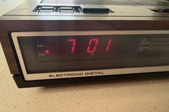 General Electric Digital Clock Radio & Alarm Model 7-4640A Vintage