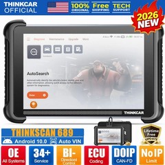 ThinkScan 689 Bidirectional E/CU Coding Scanner Auto Diagnostic Tool 34+Services