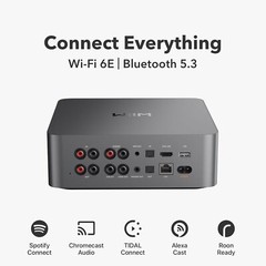 WiiM Ultra Music Streamer & Digital Preamp with 3.5″ Touchscreen