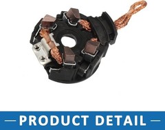 Starter Motor Brush Holder Assembly for 2002-2009 Model, Metal Plastic Black